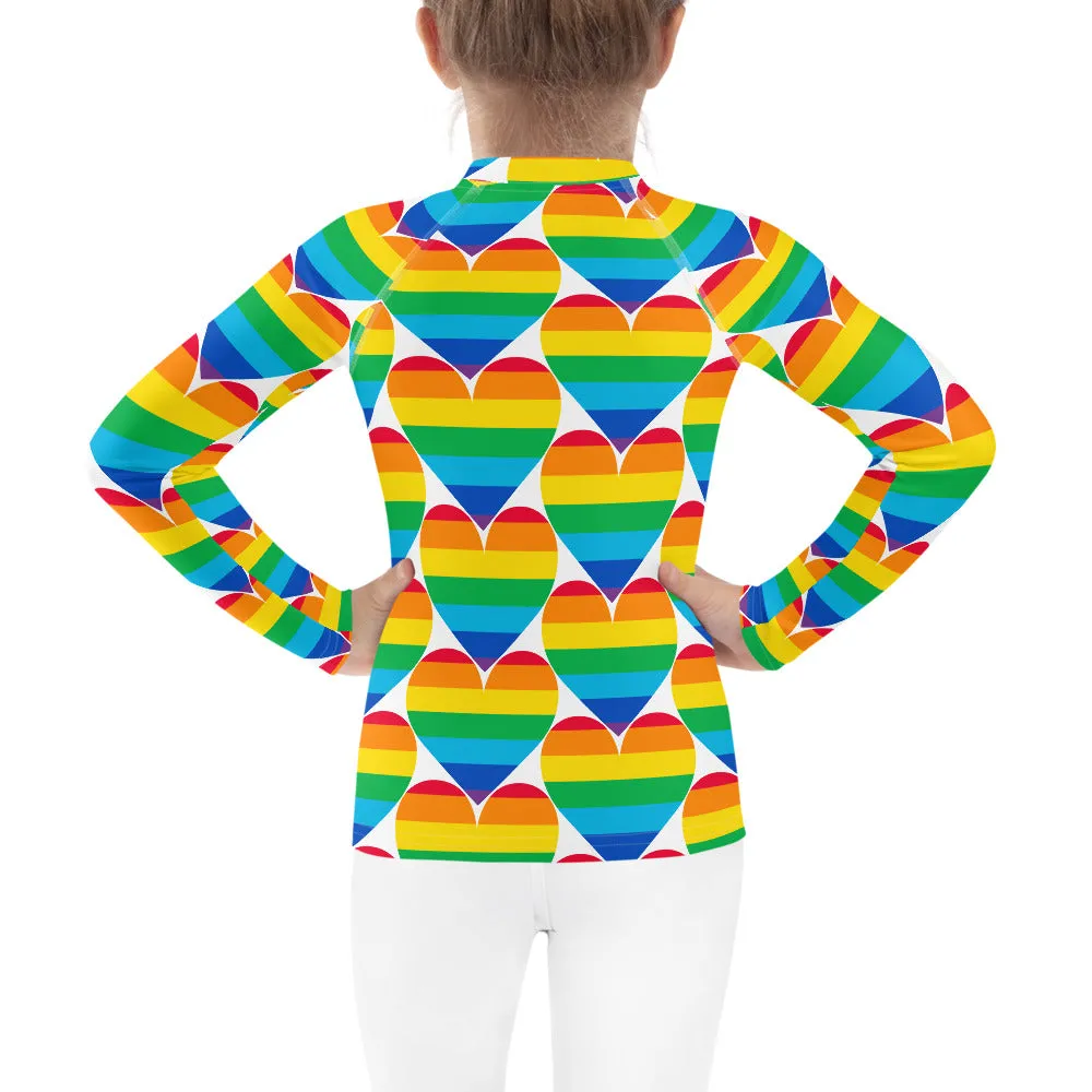 Spectrum of Love Kids Rash Guard (POD)