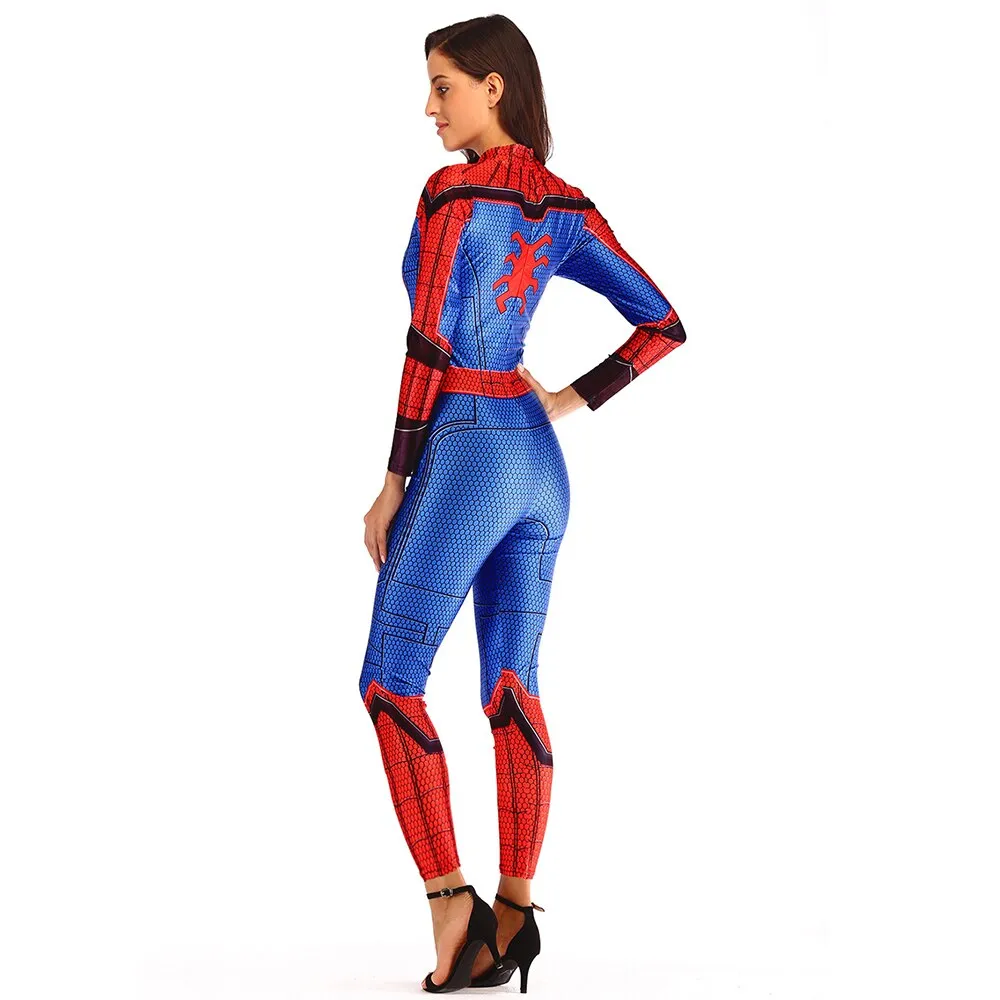 SPIDERMAN Jumpsuit Costume for Women