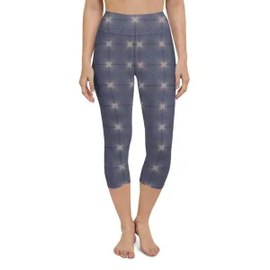 Stars Connected Women's Capri Yoga Pants