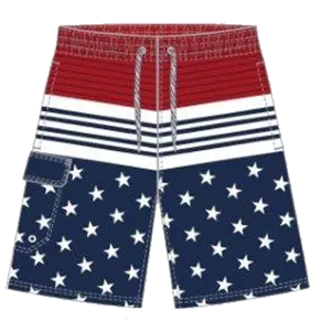 Swimwear Men's Americana Jazzy Boardshort