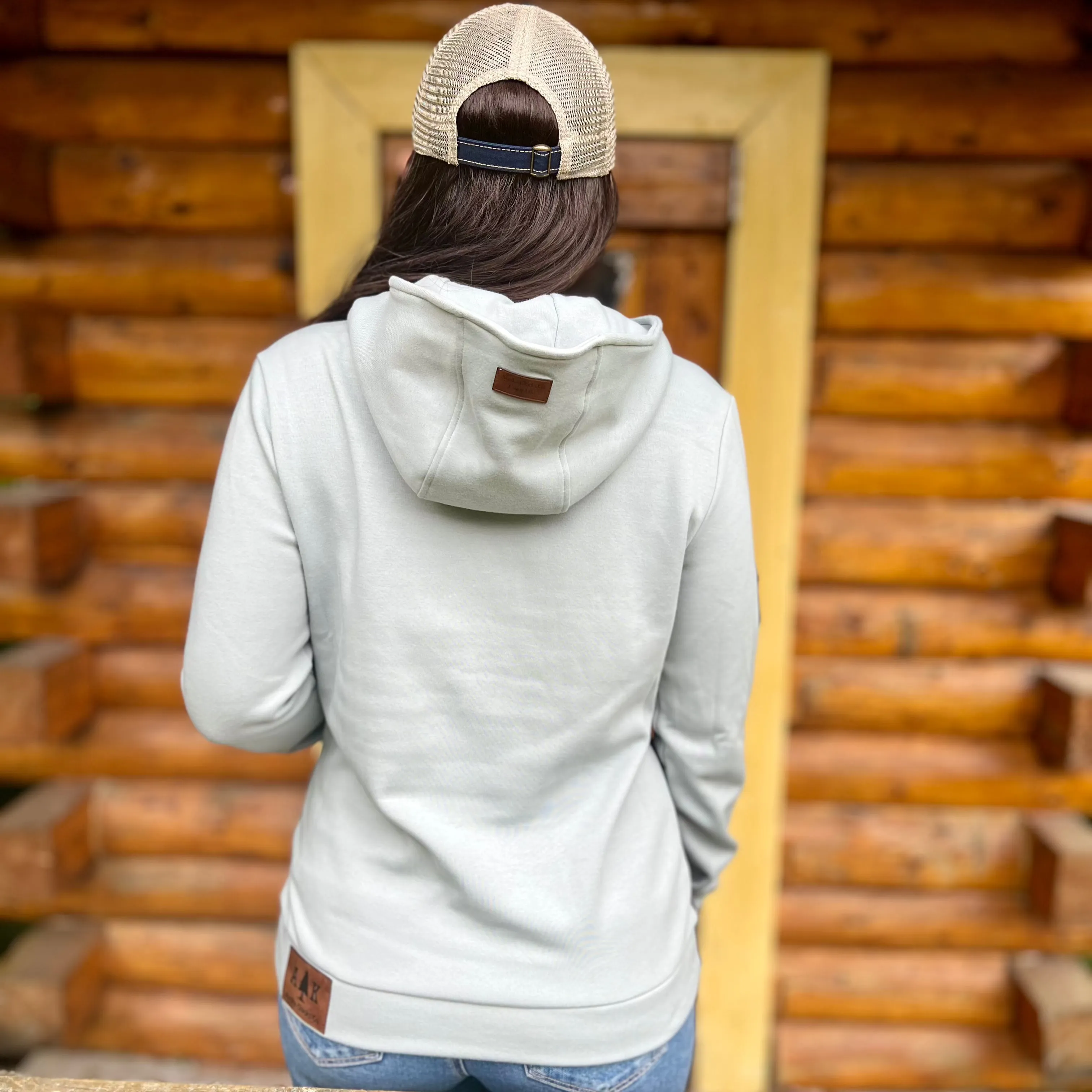 Tri-Color Side Zip Hoodie