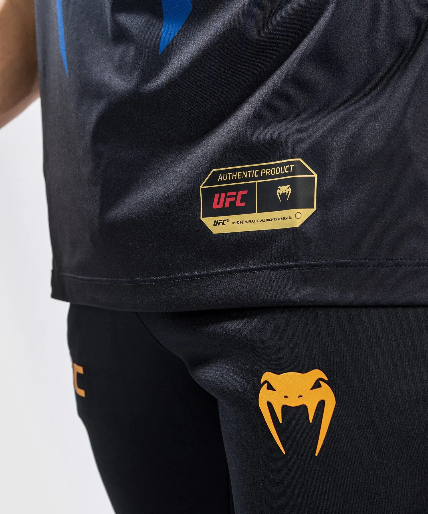 UFC AUTHENTIC FIGHT NIGHT 2.0 KIT BY VENUM MEN'S WALKOUT JERSEY - Midnight Edition - Champion